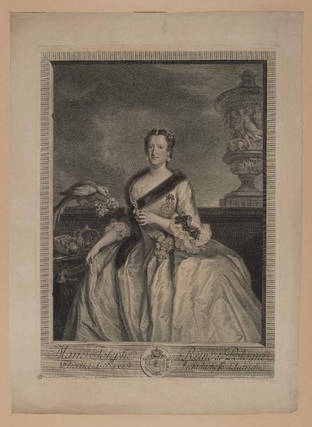 Marie Josephe Reine de Pologne Electrice de Saxe Archduchesse d'Austriche