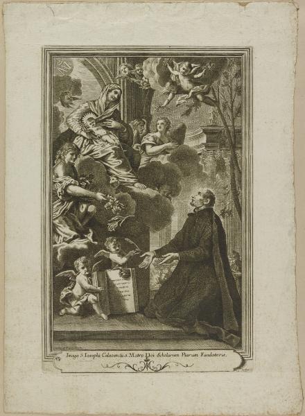 Imago S. Iosephi Calasanctii a Matre Dei scholarum piarum fundatoris