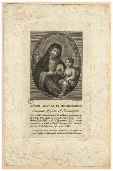 Mater Gratiae, et Misericordiae
