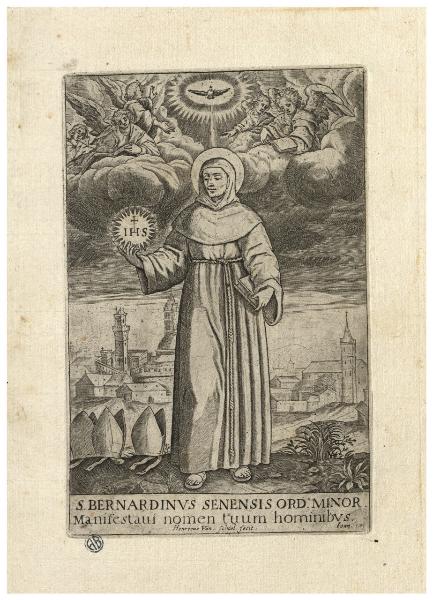 S. Bernardinus senensis ord. minor. manifestavi nomen tuum hominibus