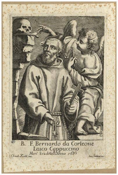 B. F. Bernardo da Corleone laico cappuccino morì li 12 di Gen.o l'Anno 1667