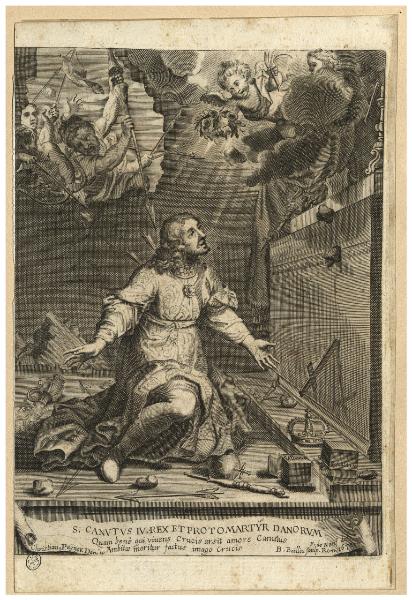 S. Canutus IV rex et protomartyr danorum [...]