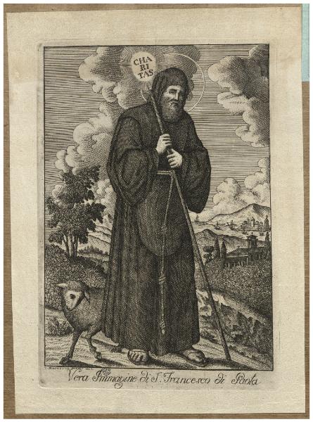 Vera immagine di S. Francesco di Paola