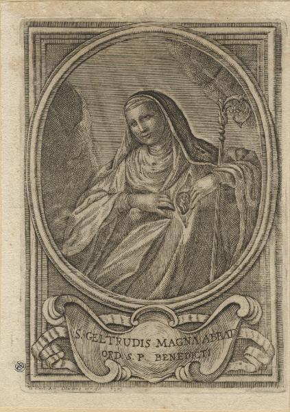S. Geltrudis magna abbat. Ord. S.P. Benedicti