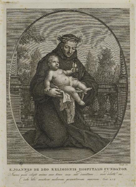 S. Joannes de Deo religionis Hospitalis fundator [...]