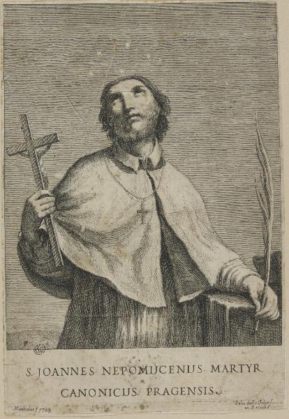 S. Joannes Nepomucenus martyr canonicus Pragensis