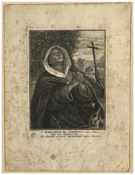 S. Margarita de Cortona 3. Ord. S. Franc. Vides hanc mulierem? Luc. 7. Ubi abundavit peccatum superabundavit gratia. Rom. 5.20