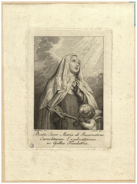 Beata Soror Maria ab Incarnatione Carmelitarum Excalceatarum in Gallia fundatrix