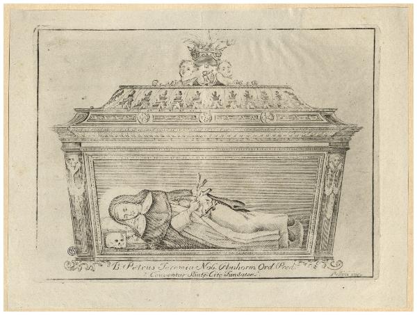 B. Petrus Jeremia Nob. Panhorm. Ord. Pred. Conventus Sante Citae fundator