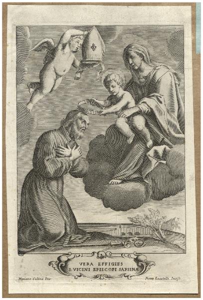 Vera effigies S. Vicini episcopi Sarsinae
