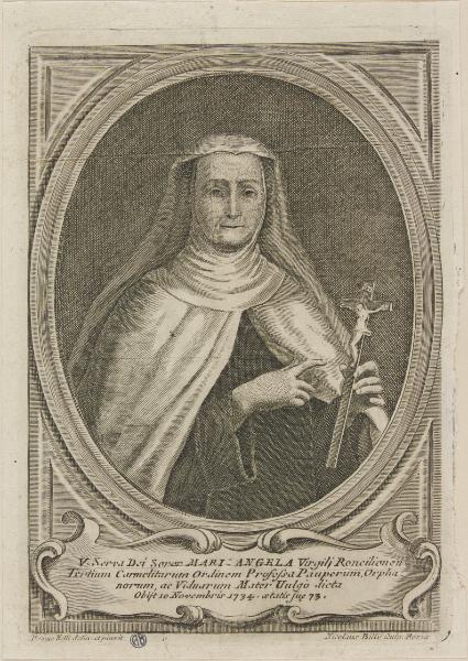 V. Serva Dei soror Mari Angela Virgili Roncilionen. Tertium Carmelitarum Ordinem professa pauperum, orpha. [...]