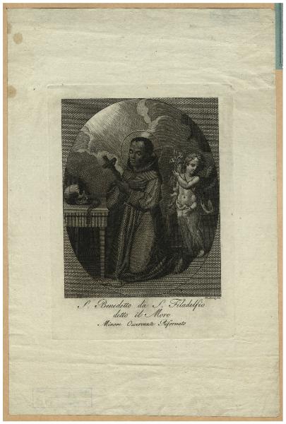 S. Benedetto da S. Filadelfio detto il Moro / Minore Osservante Riformato