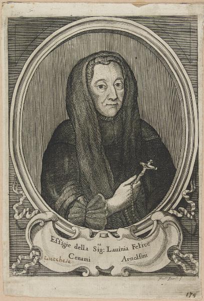 Effigie della Sig.ra Lavinia Felice Cenami Arnolfini