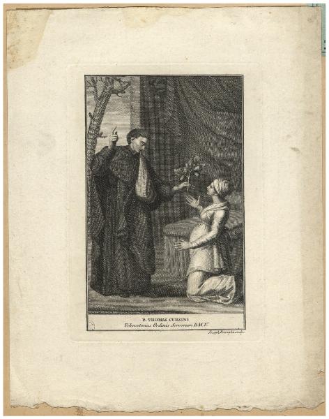 B. Thomas Cursini Urbevetanus Ordinis Servorum B.M.V.