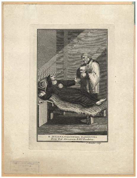 S. Juliana Falconieri florentina Tertii Ord. Servorum B.M.V. fundatrix