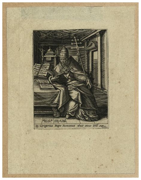D. Gregorius Papa Romanus vixit anno Dni 590