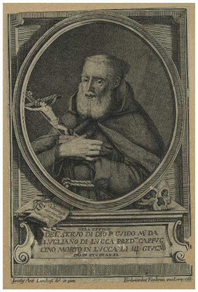 Vera effigie del Servo di Dio P. Guido M.a da Lugliano di Lucca pred.re cappuccino [...]
