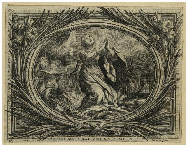 Sanctae Martinae virginis et martiris