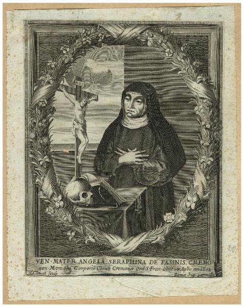 Ven. Mater Angela Seraphina De Pasinis, Cremonen Monialis Corporis Christi Cremonae Ord. S. Fran. [...]