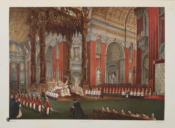 Dimanche de Paques messe pontificale a Saint Pierre, l'élévation