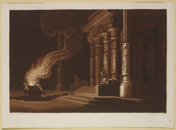 Ingresso di tempio egizio