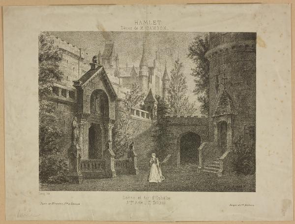Hamlet. Scene et Air d'Ophélie