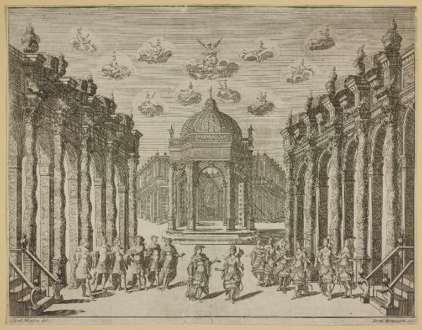 Chiostri del tempio di Diana - da Il favore degli dei