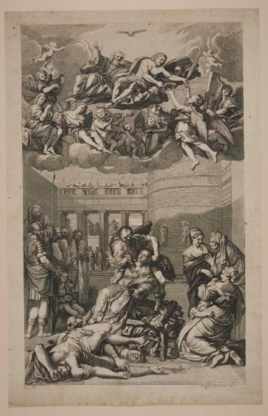 Il martirito di santa Barbara