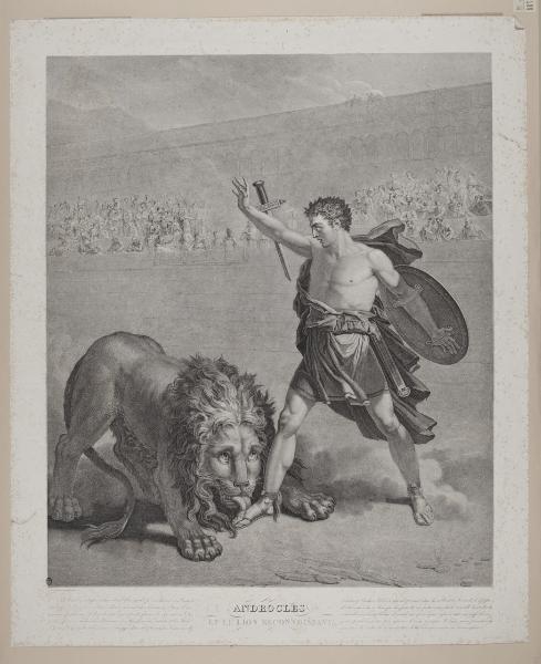 Androcles et le lion reconnoissant