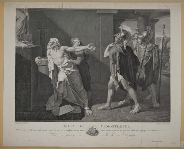 Mort de Domosthenes