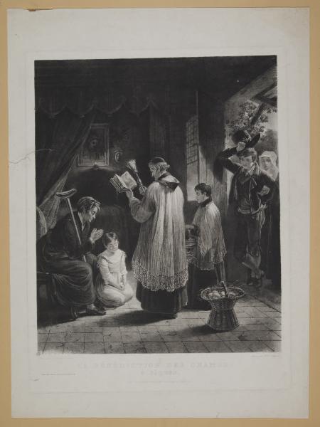 Le Bénédiction des chambre a Pâques