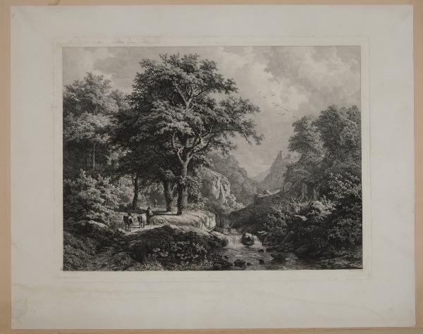 Paesaggio con pastori