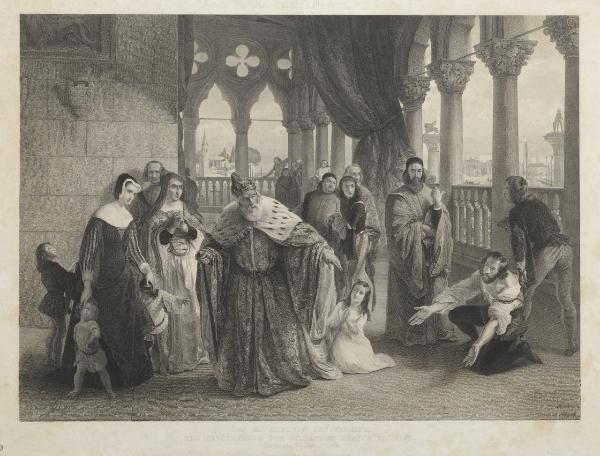 Il doge Francesco Foscari manda in esilio suo figlio