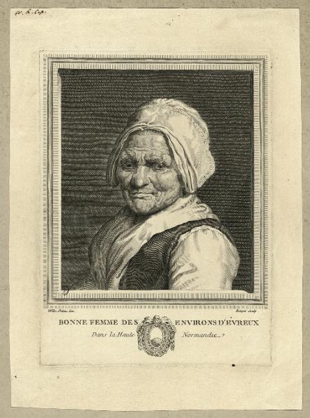 Bonne Femme des environs d'évreux. Dans la Hant e Normandie