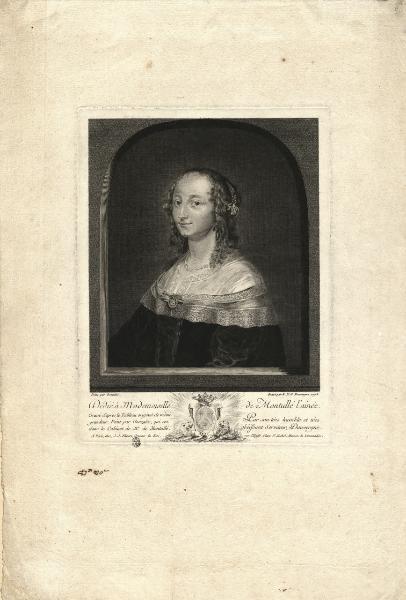 Dedié à Mademoiselle de Montullé l'ainée