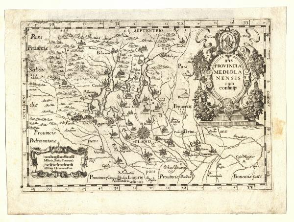 IHS Provincia Mediolanensis cum confinijs