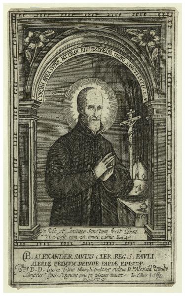 B. Alexander Saulus Cler. Reg. S. Pauli