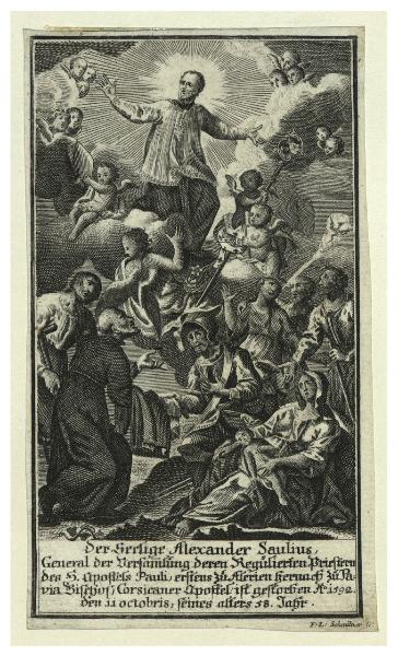 Der Seelige Alexander Saulius