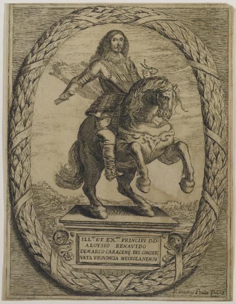 Ill.mo et ex.mo Principi D.D. Aloysio Benavides De Marco Caracena bis conservata provincia mediolanensi
