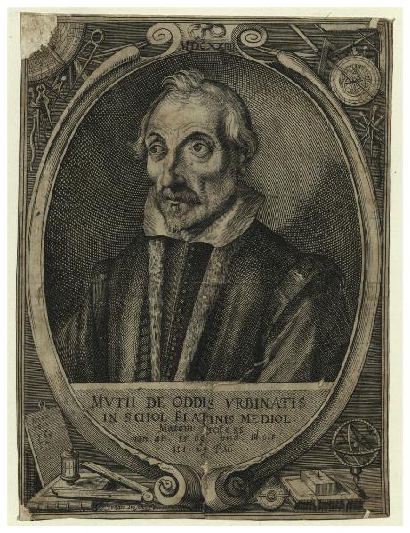 Mutii de Oddis Urbinatis in schol. palatinis Mediol. Mathem. Profess.