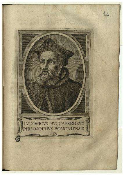 Ludovicus Buccaferreus philosophis bononiensis