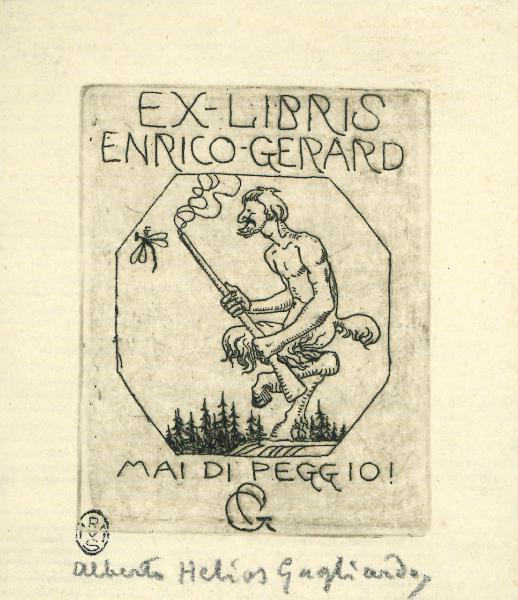 Ex Libris Enrico Gerard (Mai di peggio)