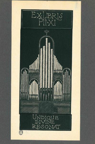 Ex Libris PII XI (Undique Divine Resonat)