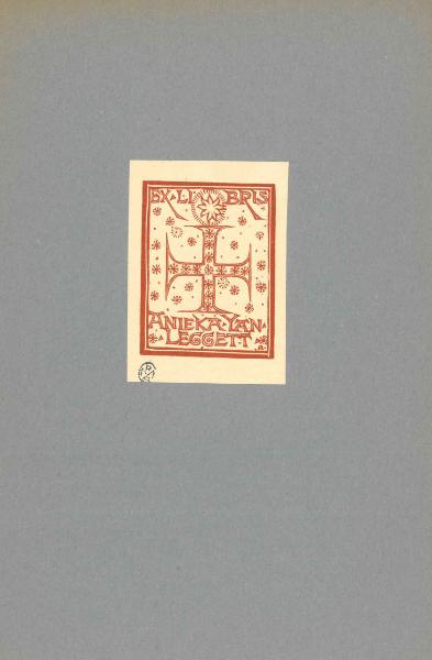 Ex Libris Anieka Yan Legget