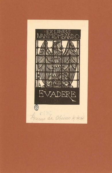 Ex libris Ivan M. Lombardo (Evadere)