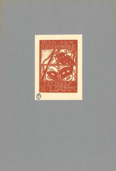 Ex Libris di Liana (Rido per non piangere)