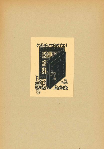 Ex Libris August Eigner (Meinschatz!)