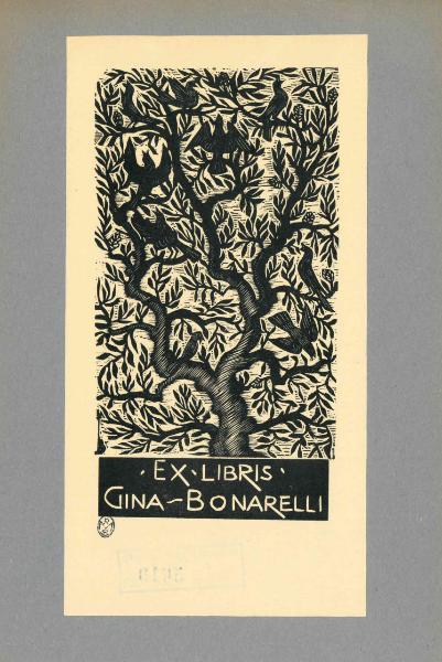 Ex Libris Gina Bonarelli