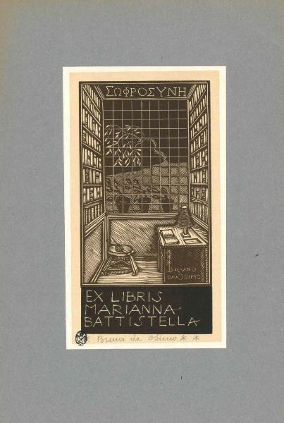 Ex Libris Marianna Battistella (Sofrosyne)