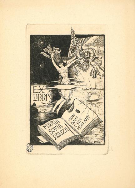 Ex Libris Maria Sofia Panza (Mon gout c'est mon art)